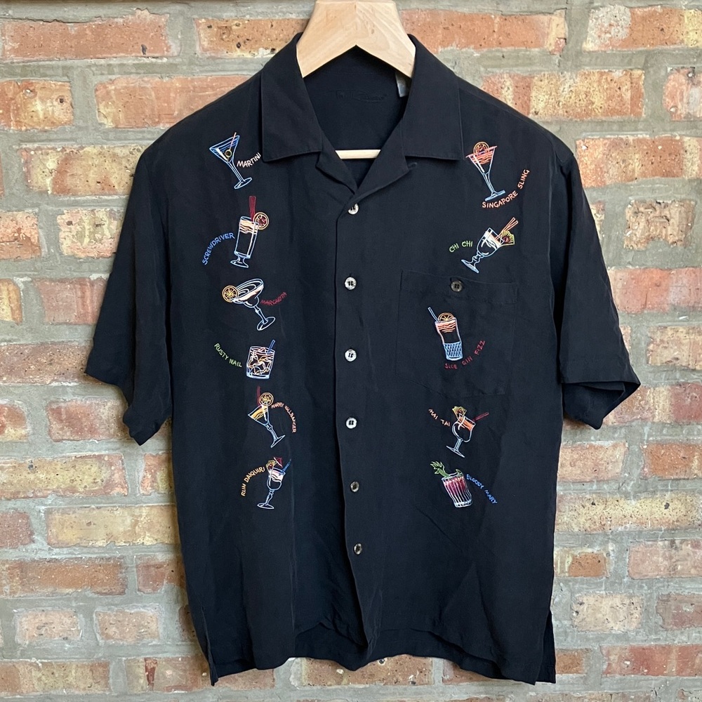 Tori Richard 100% silk shirt